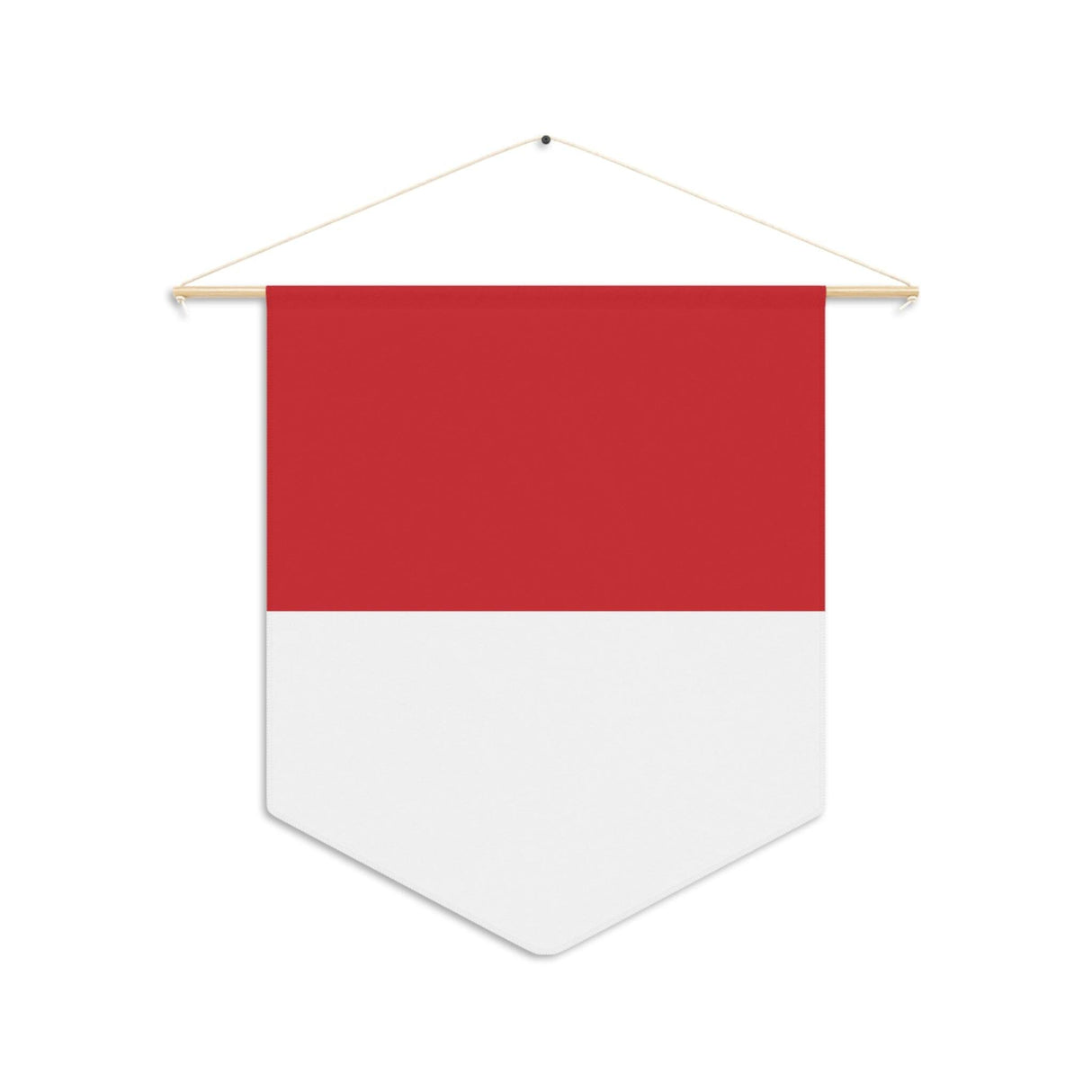 Fanion Drapeau de Monaco à suspendre en polyester - Pixelforma 