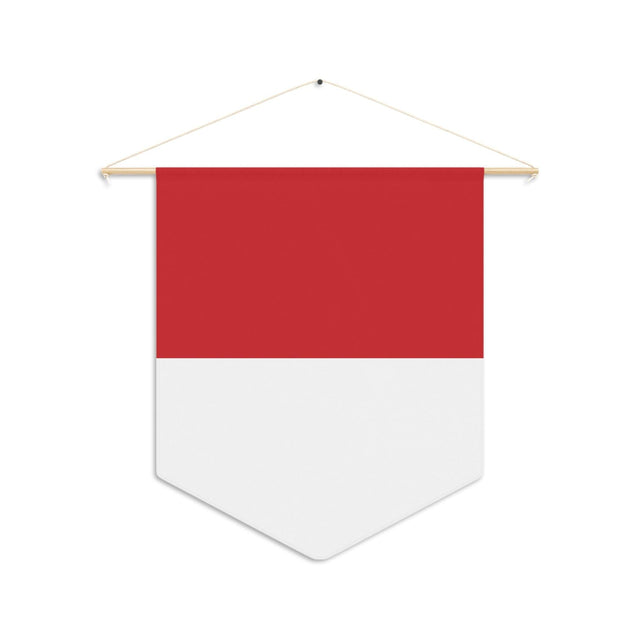 Fanion Drapeau de Monaco à suspendre en polyester - Pixelforma 