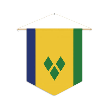 Fanion Drapeau de Saint-Vincent-et-les-Grenadines à suspendre en polyester - Pixelforma 