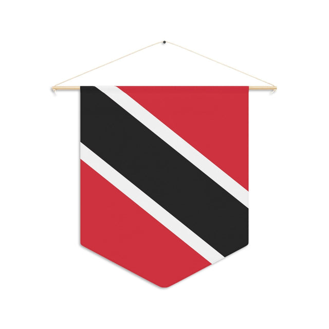 Fanion Drapeau de Trinité-et-Tobago à suspendre en polyester - Pixelforma 