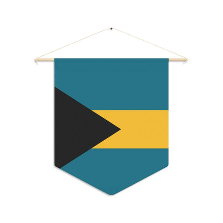 Fanion Drapeau des Bahamas à suspendre en polyester - Pixelforma 