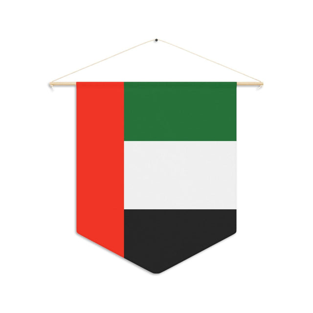 Fanion Drapeau des Émirats arabes unis à suspendre en polyester - Pixelforma 