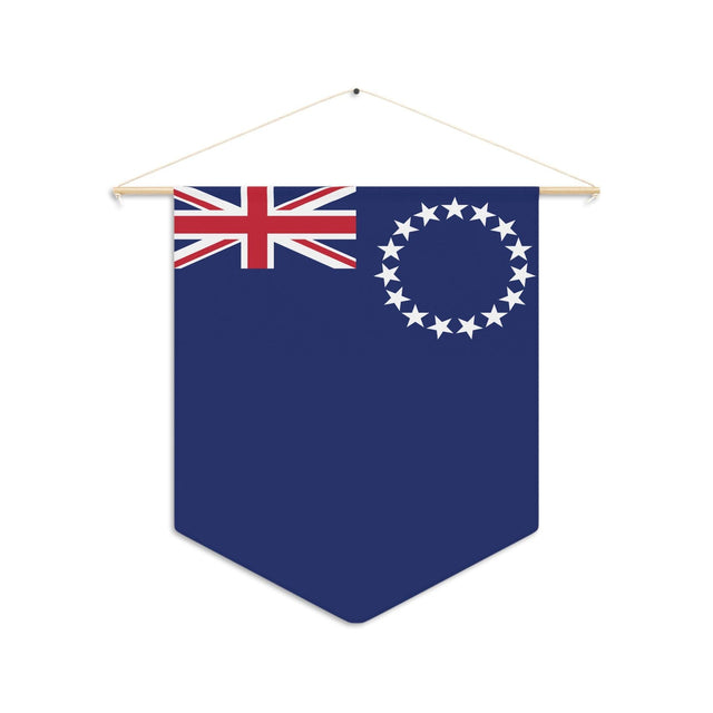 Fanion Drapeau des îles Cook à suspendre en polyester - Pixelforma 