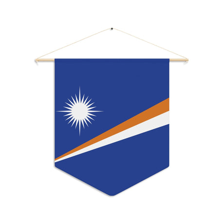Fanion Drapeau des Îles Marshall à suspendre en polyester - Pixelforma 