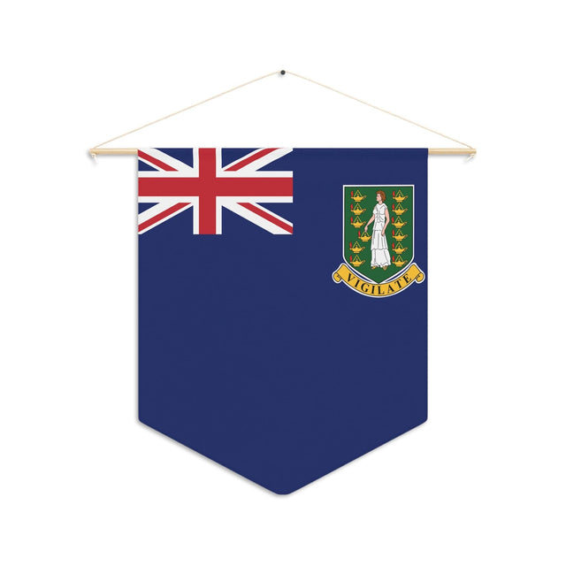 Fanion Drapeau des îles Vierges britanniques à suspendre en polyester - Pixelforma 