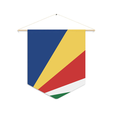 Fanion Drapeau des Seychelles à suspendre en polyester - Pixelforma 