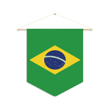 Fanion Drapeau du Brésil à suspendre en polyester - Pixelforma 