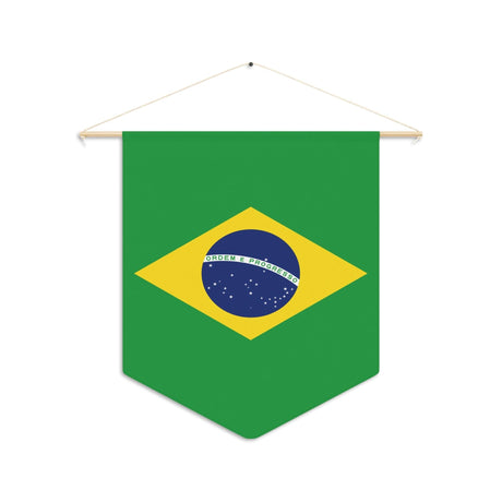 Fanion Drapeau du Brésil à suspendre en polyester - Pixelforma 