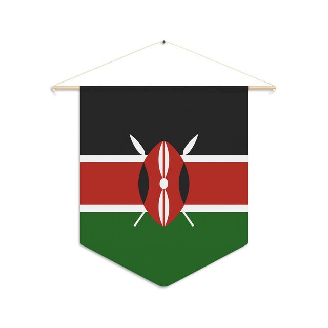 Fanion Drapeau du Kenya à suspendre en polyester - Pixelforma 