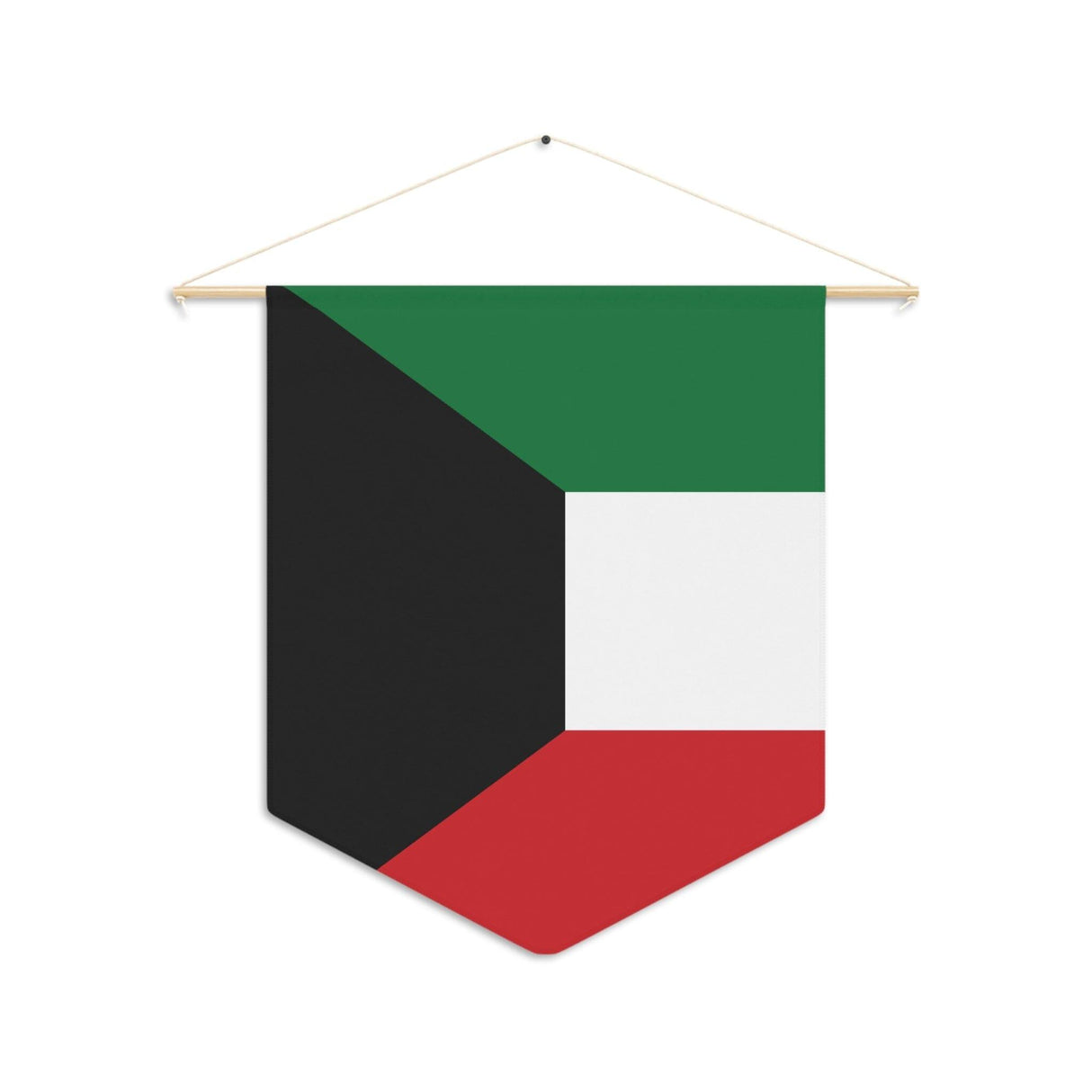 Fanion Drapeau du Koweït à suspendre en polyester - Pixelforma 