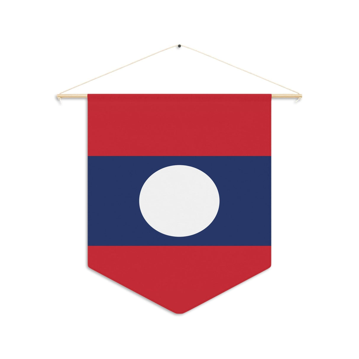 Fanion Drapeau du Laos à suspendre en polyester - Pixelforma 