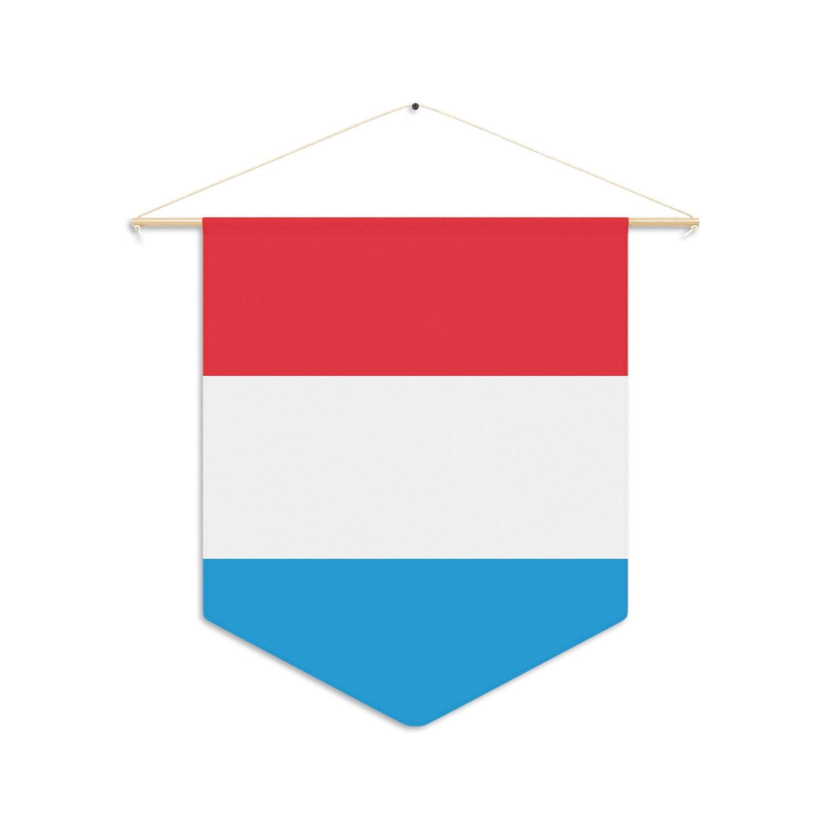 Fanion Drapeau du Luxembourg à suspendre en polyester - Pixelforma 