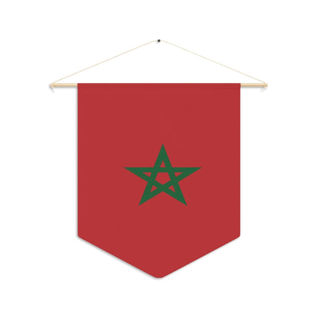 Fanion Drapeau du Maroc à suspendre en polyester - Pixelforma 