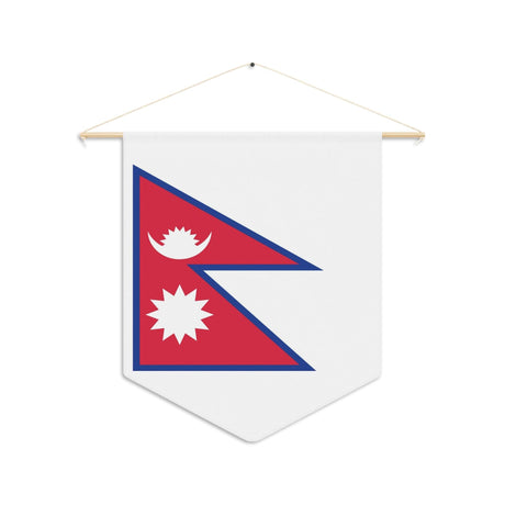 Fanion Drapeau du Népal à suspendre en polyester - Pixelforma 