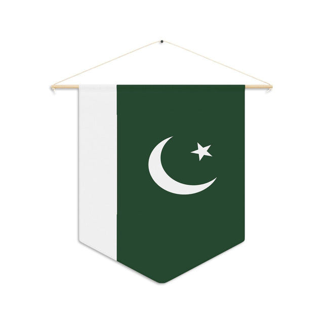 Fanion Drapeau du Pakistan à suspendre en polyester - Pixelforma 