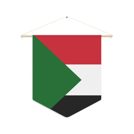 Fanion Drapeau du Soudan à suspendre en polyester - Pixelforma 