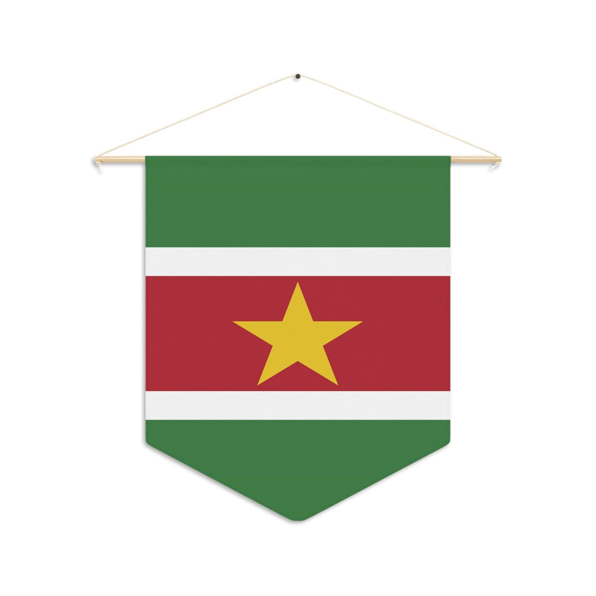 Fanion Drapeau du Suriname à suspendre en polyester - Pixelforma 