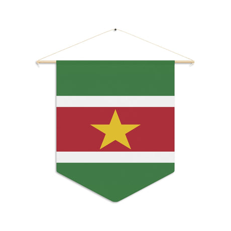 Fanion Drapeau du Suriname à suspendre en polyester - Pixelforma 