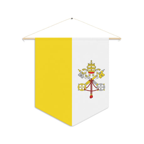 Fanion Drapeau du Vatican à suspendre en polyester - Pixelforma 