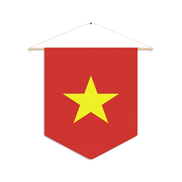 Fanion Drapeau du Viêt Nam à suspendre en polyester - Pixelforma 