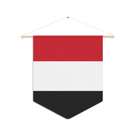 Fanion Drapeau du Yémen à suspendre en polyester - Pixelforma 