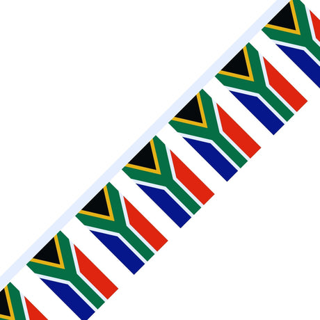 Guirlande Drapeau de l'Afrique du Sud en plusieurs tailles - Pixelforma 