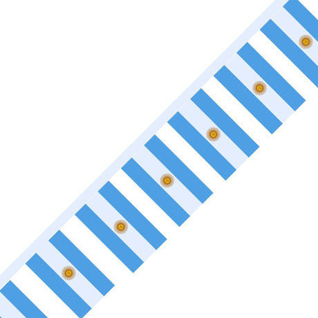 Guirlande Drapeau de l'Argentine en plusieurs tailles - Pixelforma 