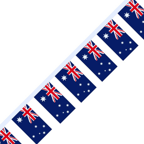 Guirlande Drapeau de l'Australie en plusieurs tailles - Pixelforma 