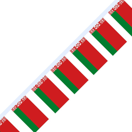 Guirlande Drapeau de la Biélorussie en plusieurs tailles - Pixelforma 
