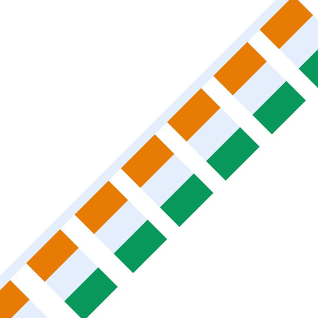 Guirlande Drapeau de la Côte d'Ivoire en plusieurs tailles - Pixelforma 