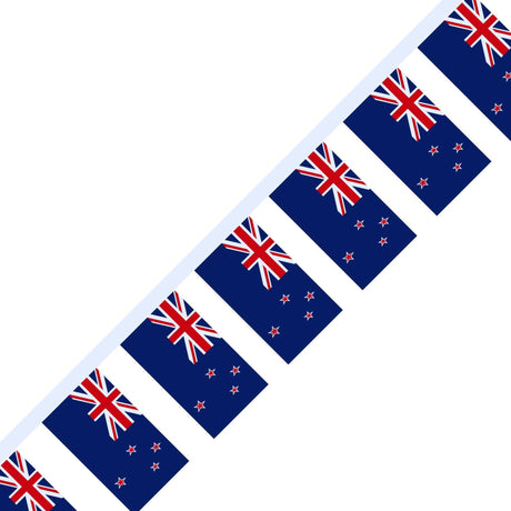 Guirlande Drapeau de la Nouvelle-Zélande en plusieurs tailles - Pixelforma 
