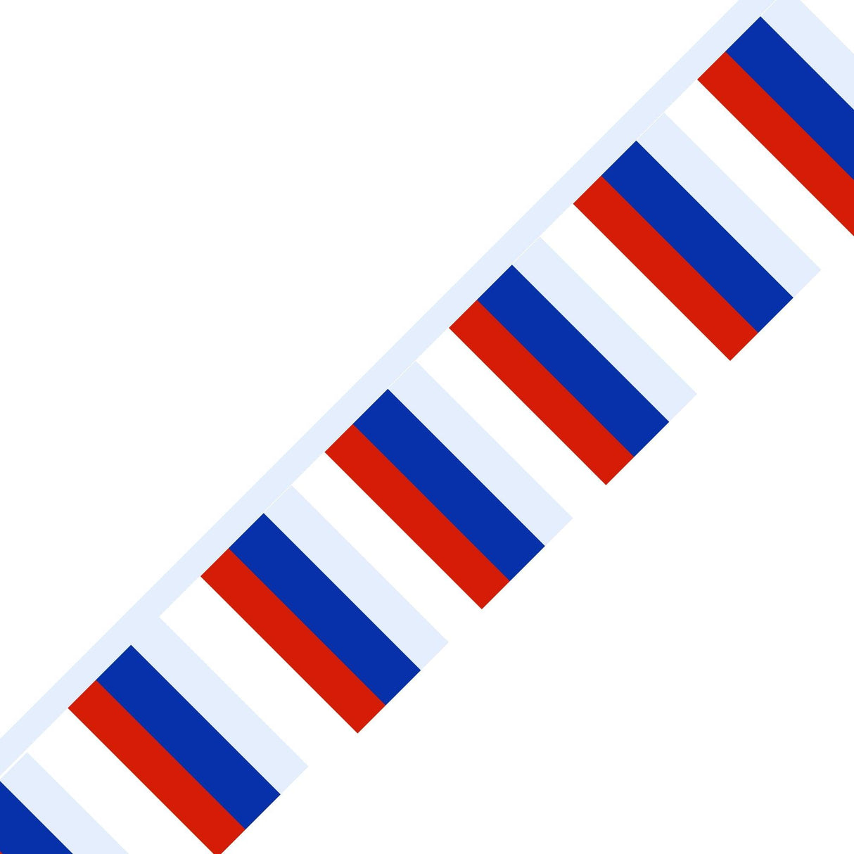 Guirlande Drapeau de la Russie en plusieurs tailles - Pixelforma 