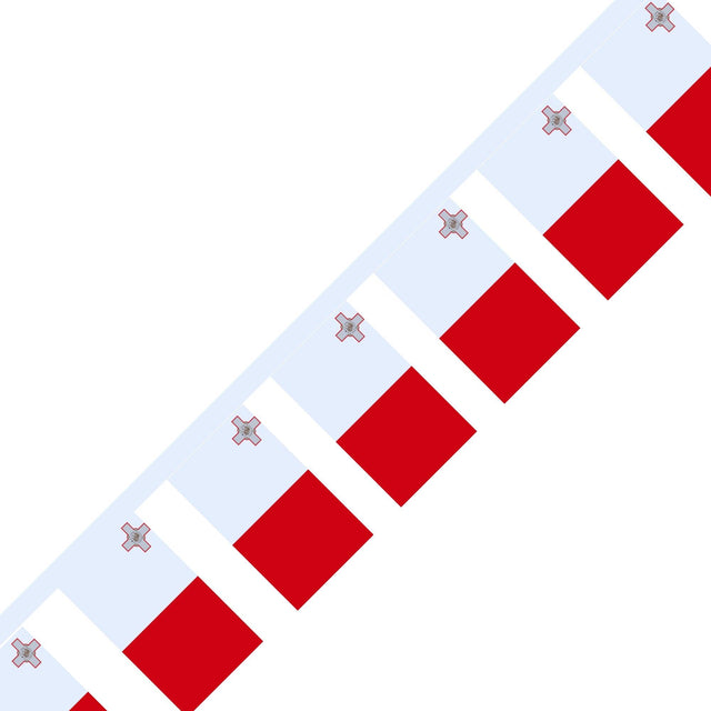 Guirlande Drapeau de Malte en plusieurs tailles - Pixelforma 