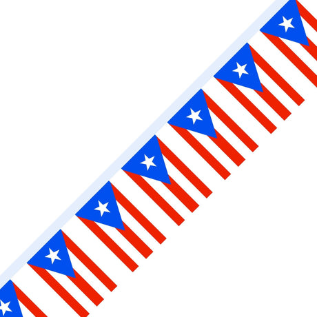 Guirlande Drapeau de Porto Rico en plusieurs tailles - Pixelforma 