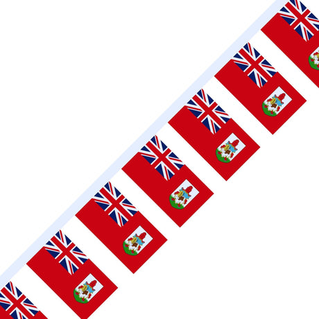 Guirlande Drapeau des Bermudes en plusieurs tailles - Pixelforma 