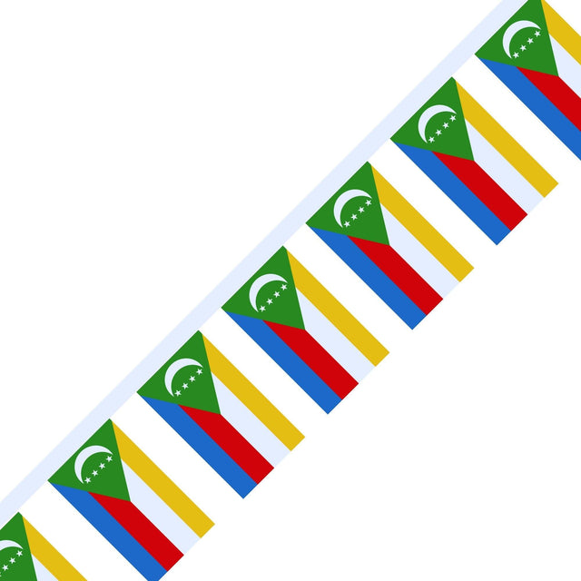 Guirlande Drapeau des Comores en plusieurs tailles - Pixelforma 