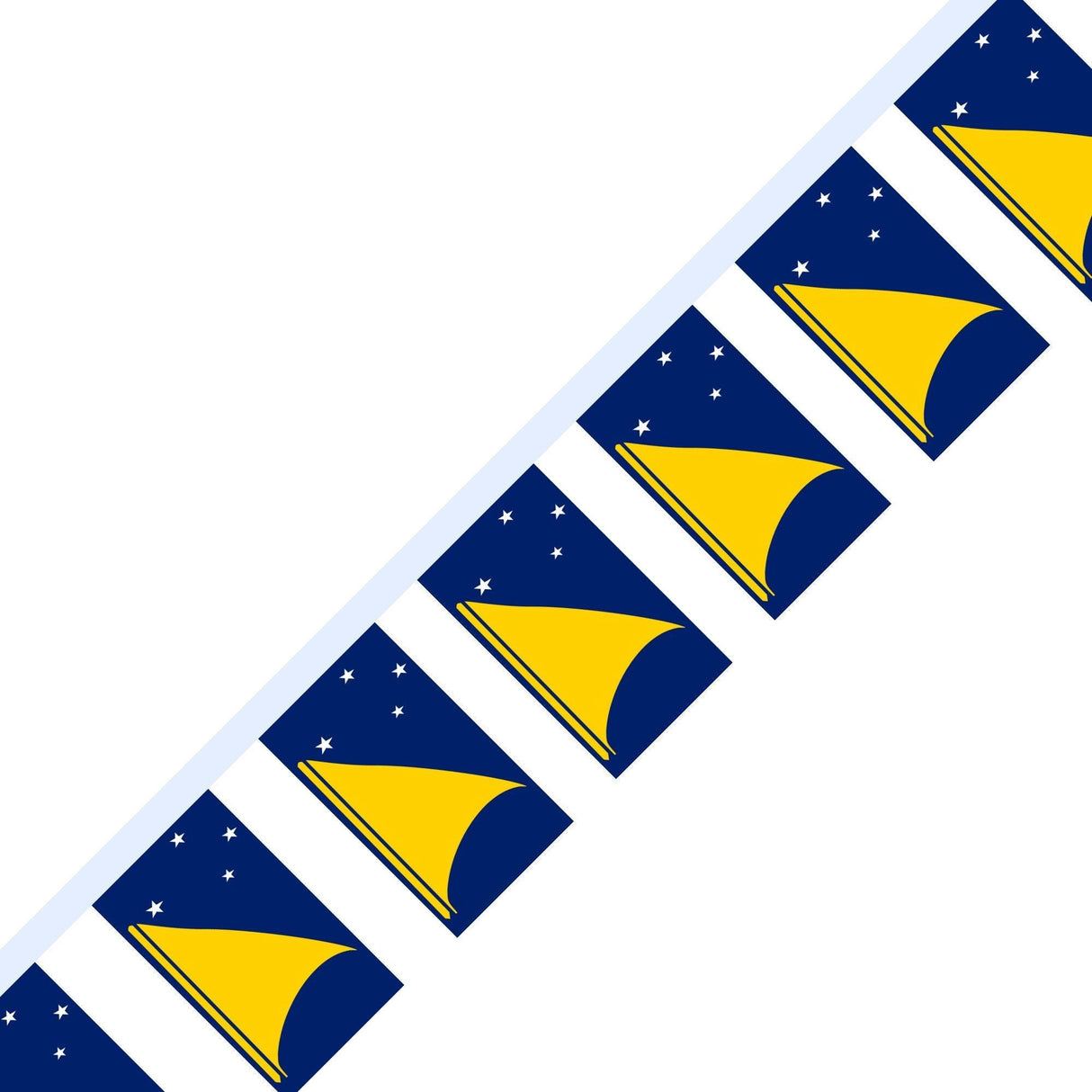 Guirlande Drapeau des Tokelau en plusieurs tailles - Pixelforma 