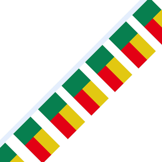 Guirlande Drapeau du Bénin en plusieurs tailles - Pixelforma 