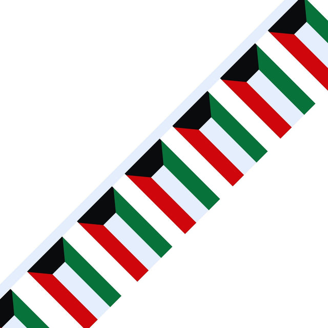 Guirlande Drapeau du Koweït en plusieurs tailles - Pixelforma 