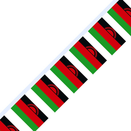 Guirlande Drapeau du Malawi en plusieurs tailles - Pixelforma 