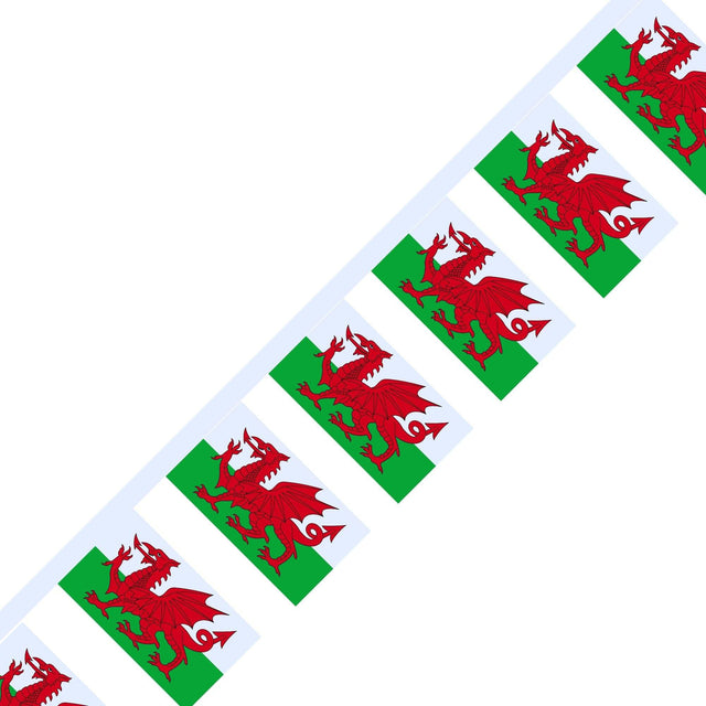 Guirlande Drapeau du pays de Galles en plusieurs tailles - Pixelforma 