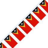 Guirlande Drapeau du Timor oriental en plusieurs tailles - Pixelforma 