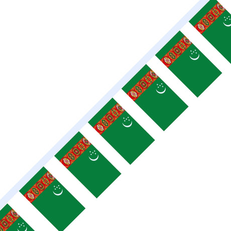 Guirlande Drapeau du Turkménistan en plusieurs tailles - Pixelforma 