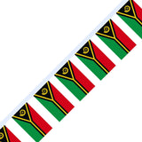 Guirlande Drapeau du Vanuatu en plusieurs tailles - Pixelforma 