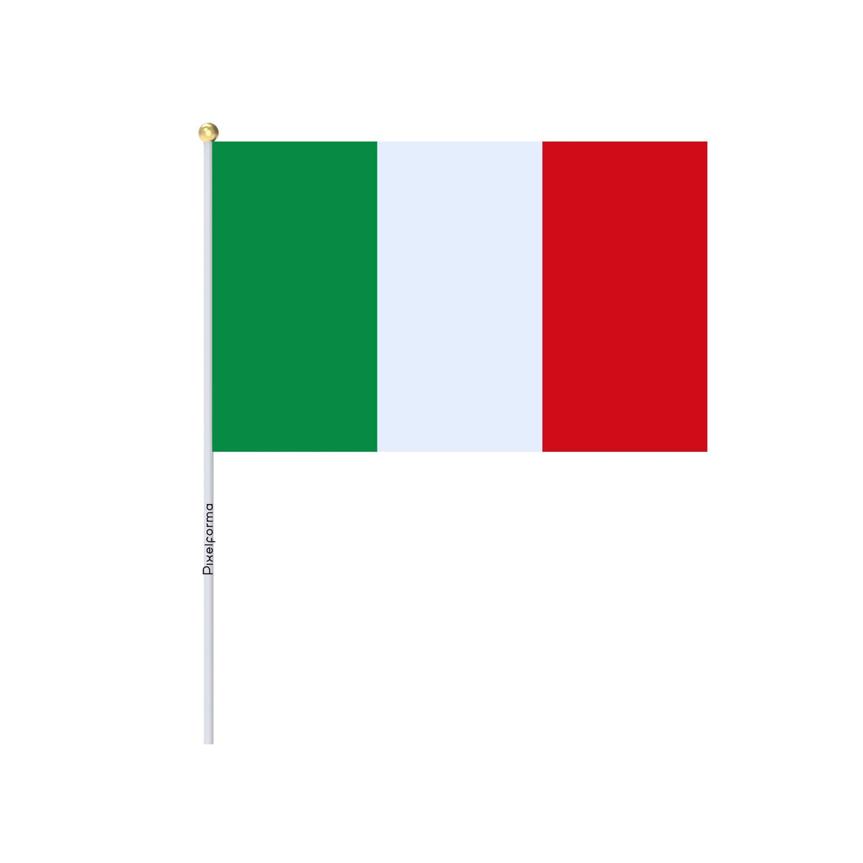 Lots Mini Drapeau de l'Italie en plusieurs tailles - Pixelforma 