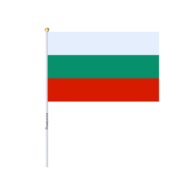 Lots Mini Drapeau de la Bulgarie en plusieurs tailles - Pixelforma 