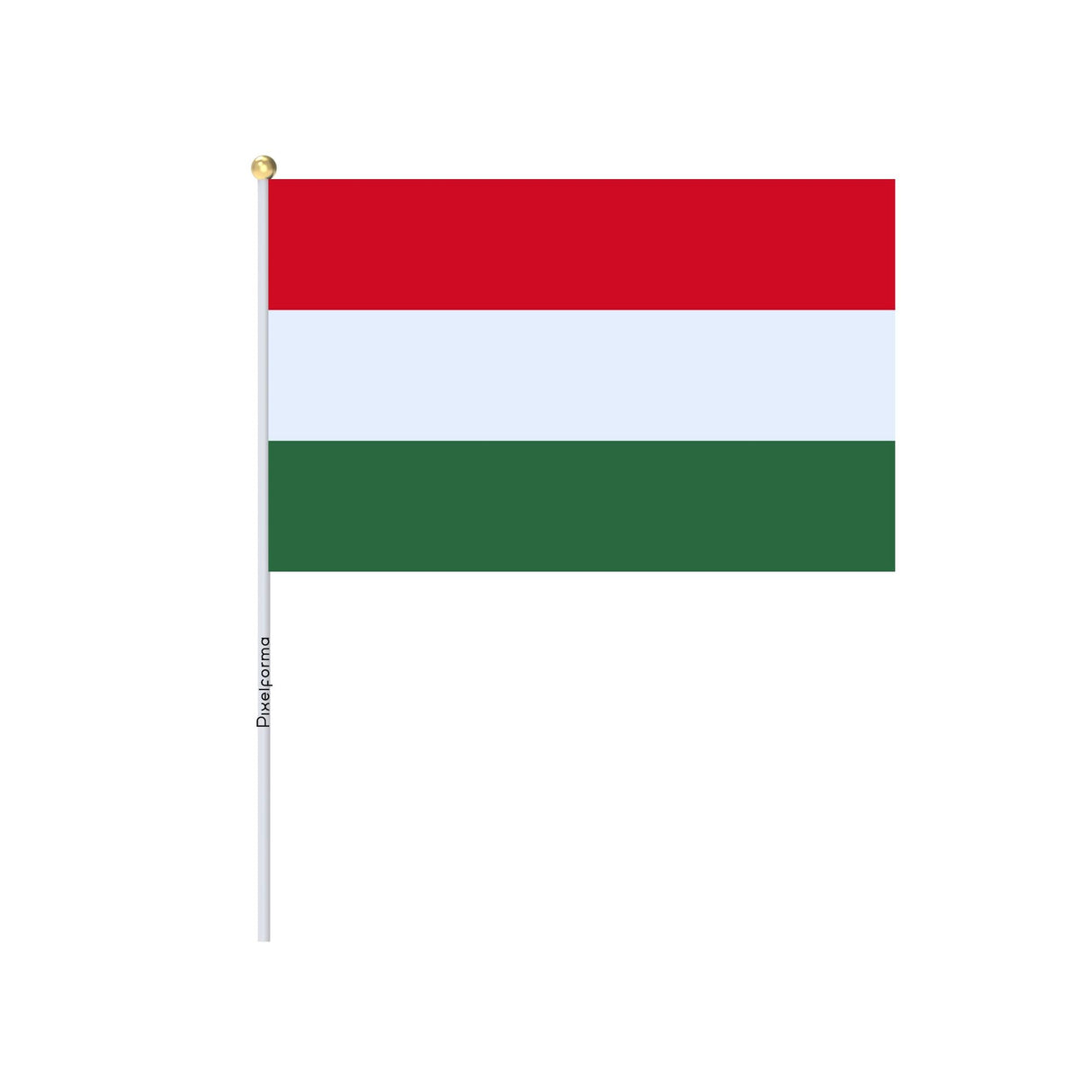Lots Mini Drapeau de la Hongrie en plusieurs tailles - Pixelforma 