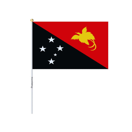 Lots Mini Drapeau de la Papouasie-Nouvelle-Guinée en plusieurs tailles - Pixelforma 