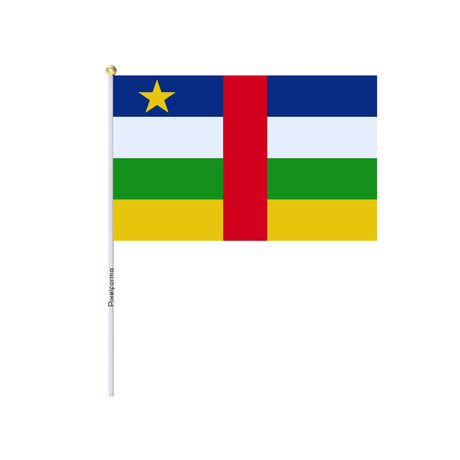 Lots Mini Drapeau de la République centrafricaine en plusieurs tailles - Pixelforma 