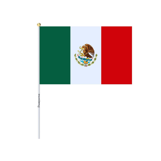 Lots Mini Drapeau du Mexique en plusieurs tailles - Pixelforma 